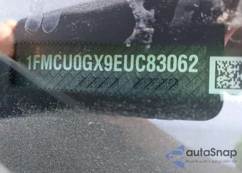 2014 Ford Escape Se from USA, damaged, VIN 1FMCU0GX9EUC83062